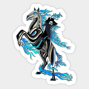 The Dullahan Sticker